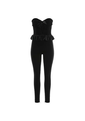 Alessandra Rich black jumpsuit