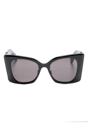Saint Laurent Eyewear SL M119 Blaze oversize-frame sunglasses - Black