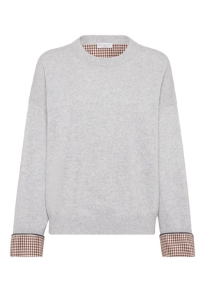 Brunello Cucinelli cashmere jumper - Grey
