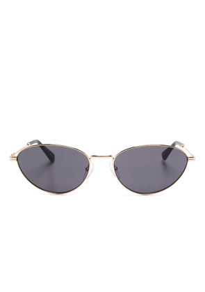 Moschino Eyewear cat eye-frame sunglasses - Gold