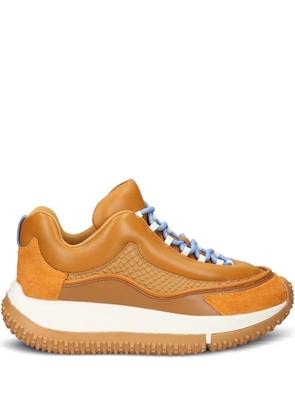 4CCCCEES leather sneakers - CAMEL