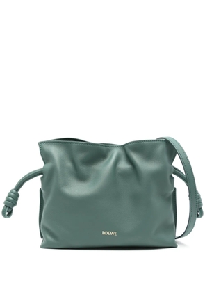 LOEWE mini Flamenco clutch bag - Green