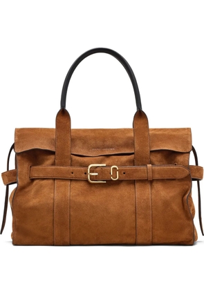 Marc Jacobs The Dakota suede tote bag - Brown