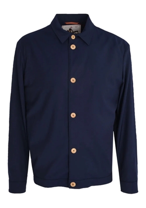 Luciano Barbera button-fastening shirt jacket - Blue