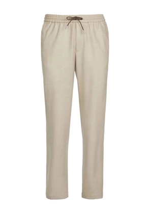 Sease elasticated-waist wool trousers - Neutrals