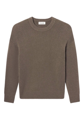 FRAME ribbed-knit sweater - Brown