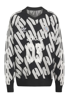 adidas Adicolour Blokecore logo sweater - Black