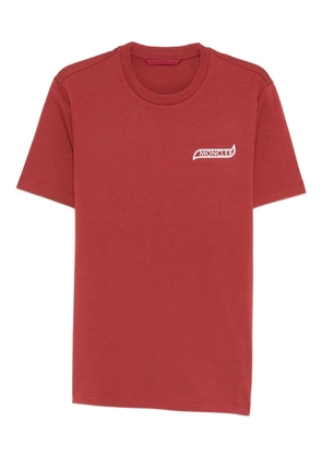 Moncler SS logo-detail T-shirt - Red