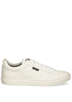 HUGO leather sneakers - White