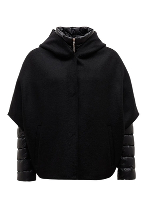 Herno quilted hooded coat - Black