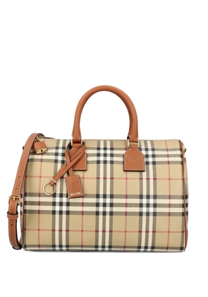 Burberry checked cross-body bag - Neutrals