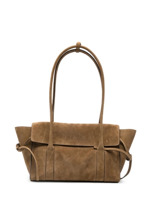 Mulberry small Bayswater flap-top tote bag - Brown