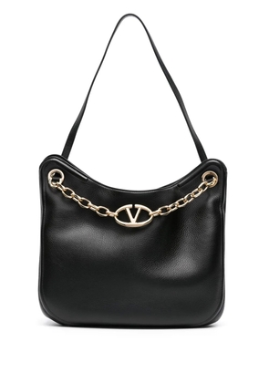 Valentino Garavani VLogo Signature chain-link shoulder bag - Black