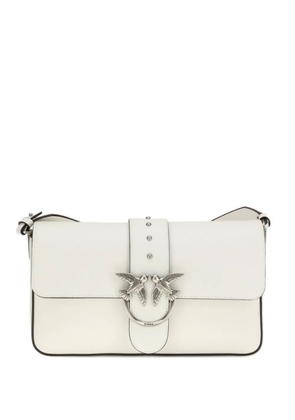 PINKO slouchy studs leather wallet - White