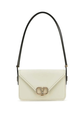 Valentino Garavani small Letter shoulder bag - White