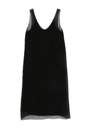 TOTEME slip mini dress - Black