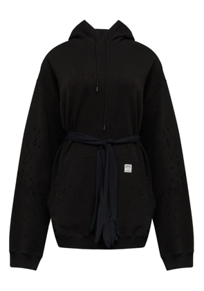 MM6 Maison Margiela hooded mini dress - Black