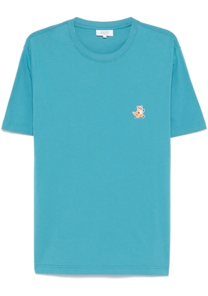 Maison Kitsuné Speedy Fox Head-patch T-shirt - Blue