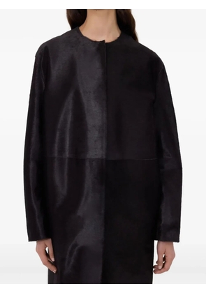 LouLou de Saison calf-hair coat - Brown