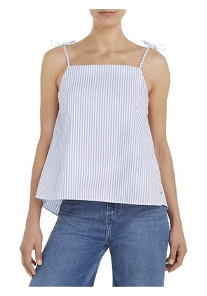 Tommy Hilfiger striped organic cotton top - White
