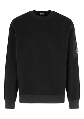 C.P. Company pocket-patch crew neck sweatshirt - Black