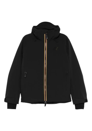 K-Way hooded zip-fastening jacket - Black