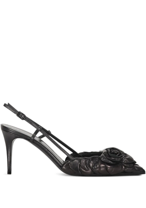 Valentino Garavani 80mm Atelier slingback pumps - Black