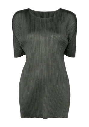 Pleats Please Issey Miyake MC June pleated top - Green