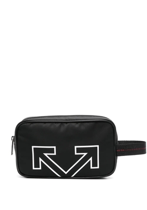 Off-White Heritage wash bag - Black