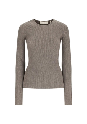 FEAR OF GOD ESSENTIALS waffle-knit long-sleeve sweater - Neutrals