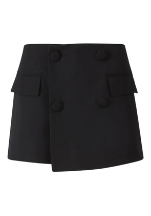 Balmain wool mini skirt - Black