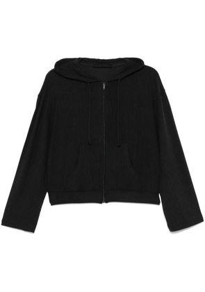 ALAINPAUL zip-up hoodie - Black