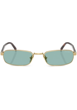 Prada Eyewear rectangle-frame sunglasses - Gold