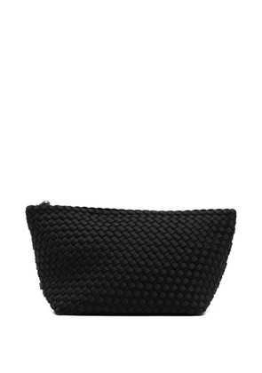 NAGHEDI woven make up bag - Black