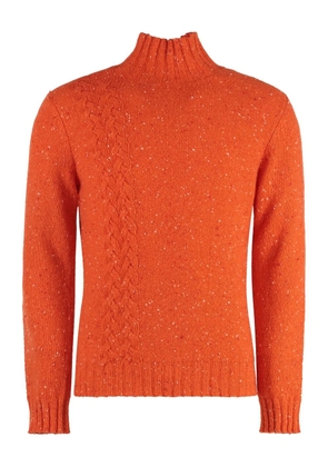 Malo cashmere sweater - Orange