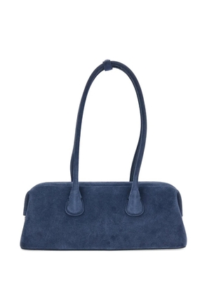 Osoi Boat Wide suede shoulder bag - Blue
