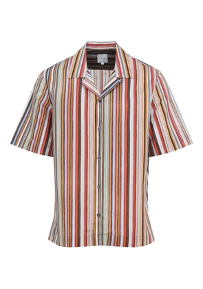 Paul Smith striped-pattern shirt - Red