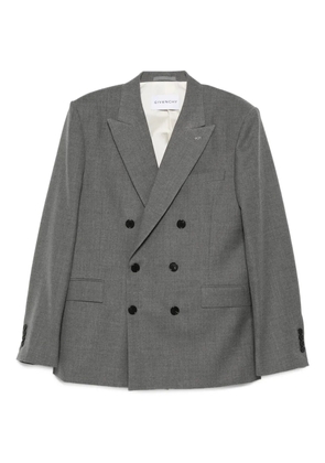 Givenchy peak-lapel wool blazer - Grey