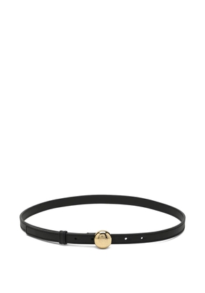 LOEWE leather logo belt - Black