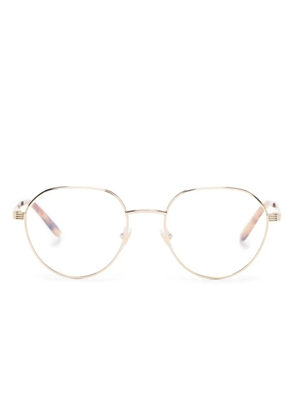 Gucci Eyewear GG1458O metal-frame glasses - Gold