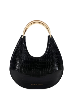 Elisabetta Franchi medium crocodile-embossed shoulder bag - 110 NERO