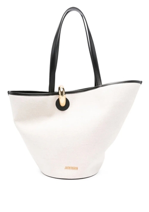 Jacquemus La Bambola tote bag - Neutrals