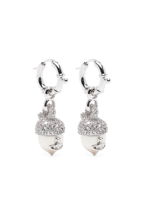 Vivienne Westwood Lucille embellished earrings - Silver