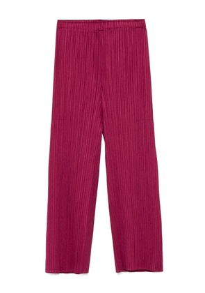 Pleats Please Issey Miyake Monthly Colors: March trousers - Purple