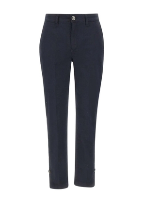 LIU JO logo-button chinos - Blue