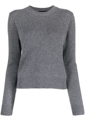 Lisa Yang crew neck cashmere jumper - Grey