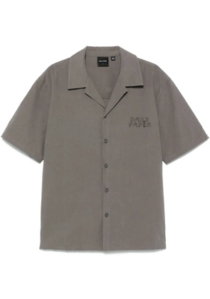 Daily Paper chain-stitch shirt - Green