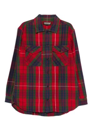 Baracuta plaid cotton shirt - Red