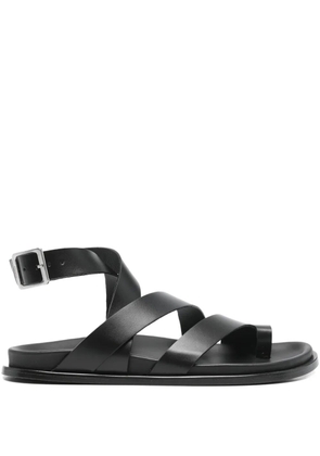 ALOHAS Tide toe strap sandals - Black