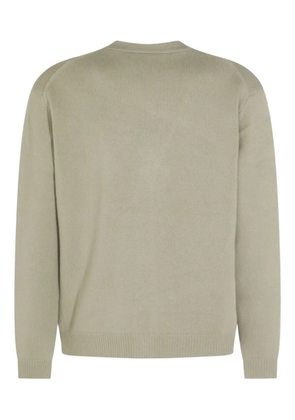 Maison Kitsuné Fox Head-intarsia cardigan - Green